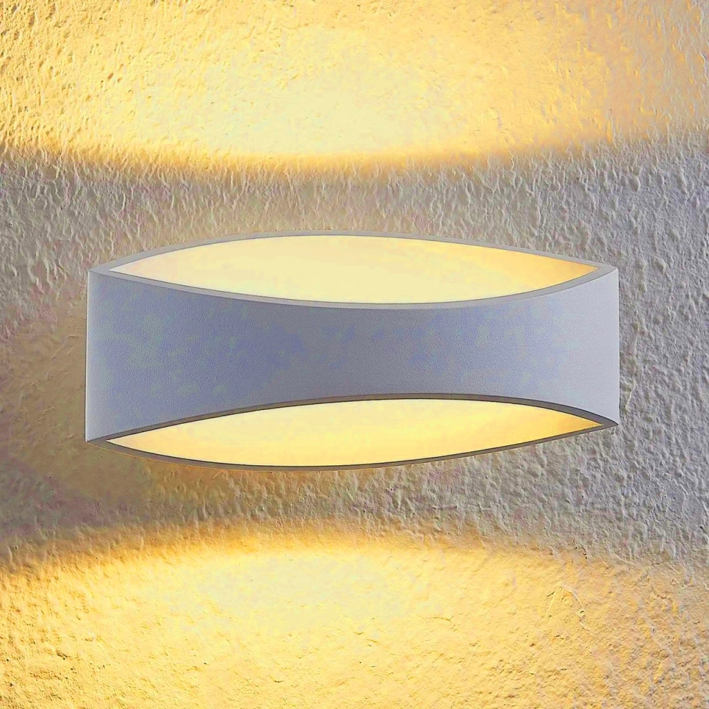 APPLIQUE LAMPADA DA PARETE LUCE A MURO LED MODERNA 12W CON LUCE CALDA 3000K