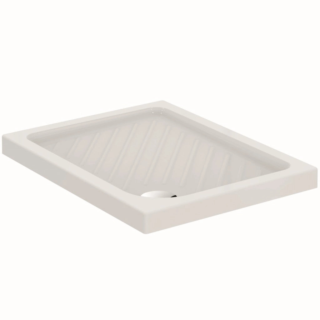 Piatto doccia 100x80 antiscivolo in ceramica - serie gemma 2