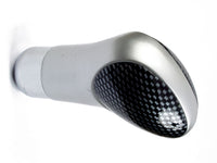 Pomello Smart Effetto Carbon Gomma Antiscivolo 4 riduttori