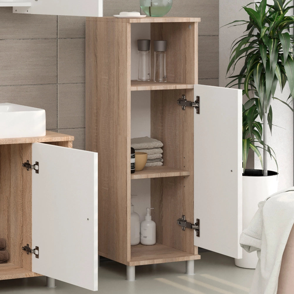 Mobile Midi Fynn Sonoma/Bianco 30 x 95 cm Vicco