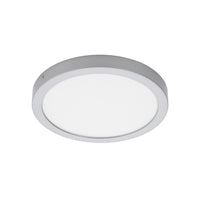 Plafoniera Contemporanea Fire Metallo Cromo Led Integrato 21,4W 3000K