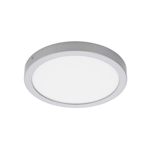 Plafoniera Contemporanea Fire Metallo Cromo Led Integrato 21,4W 3000K