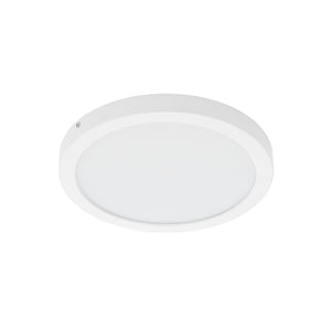 Plafoniera Contemporanea Fire Metallo Bianco Led Integrato 21,4W 3000K