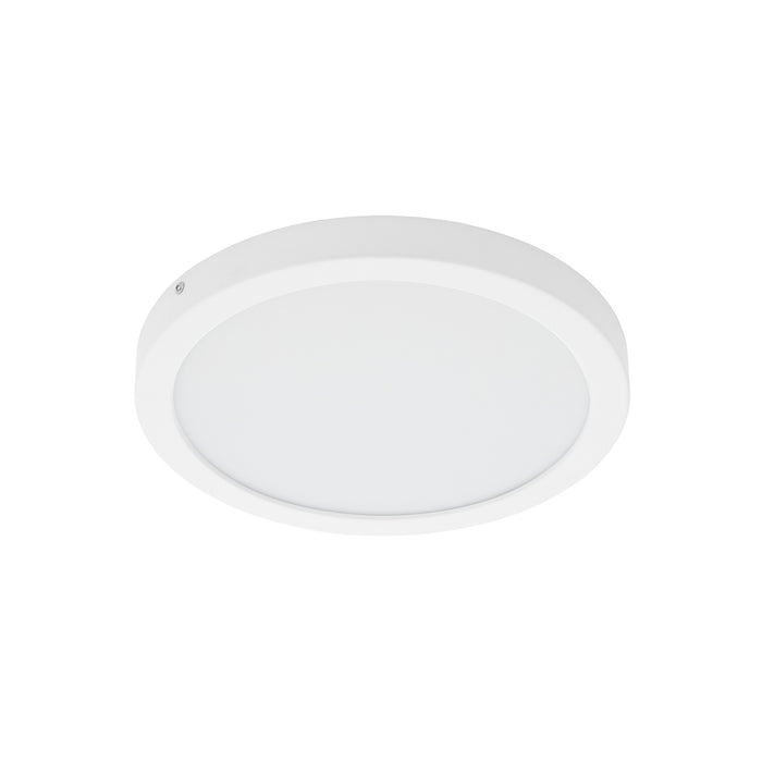 Plafoniera Contemporanea Fire Metallo Bianco Led Integrato 21,4W 4000K
