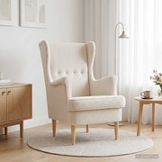 Poltrona-Poltroncina-Divano Sedia Crema Boucl¨¦ 455143