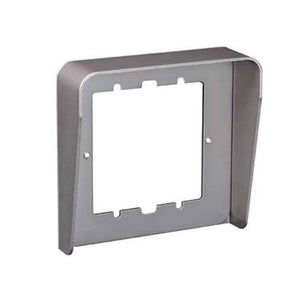 Urmet visiera antipioggia Steel a 1 fila per 1 modulo 1158/611