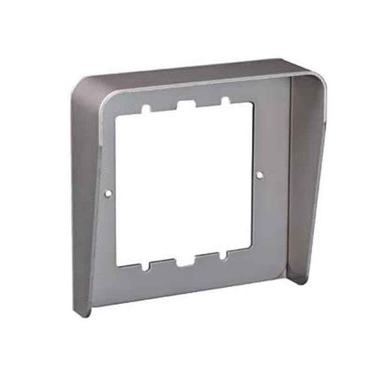 Urmet visiera antipioggia Steel a 1 fila per 1 modulo 1158/611