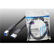 Trade Shop - Cavo Stampante Usb 3.0 Tipo A Maschio Usb 3.0 Tipo B Maschio 1.5mt Maxtech Ca-3bm1.5m -