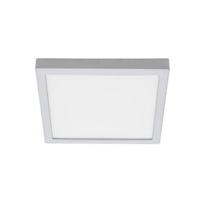 Plafoniera Contemporanea Fire Metallo Cromo Led Integrato 20W 4000K