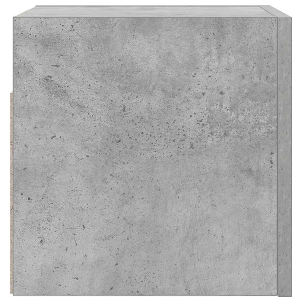 Mobile TV multimediale mensola TV credenza TV montaggio a parete adatto per sala da pranzo soggiorno camera da letto 30,5 x 30 x 30 cm grigio 02_0027755