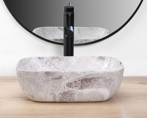 Lavabo Da Appoggio Rea Belinda Mini Stone Matt