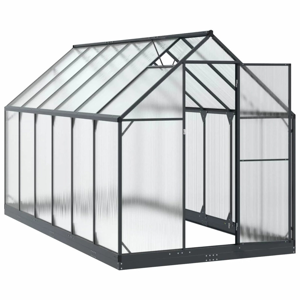 Serra da Giardino con porta Antracite 183,5 x 363,5 x 207 cm 3433044