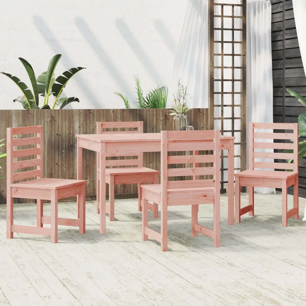 Set da Pranzo per Giardino 5 pz in Legno Massello di Douglascod mxl 100217