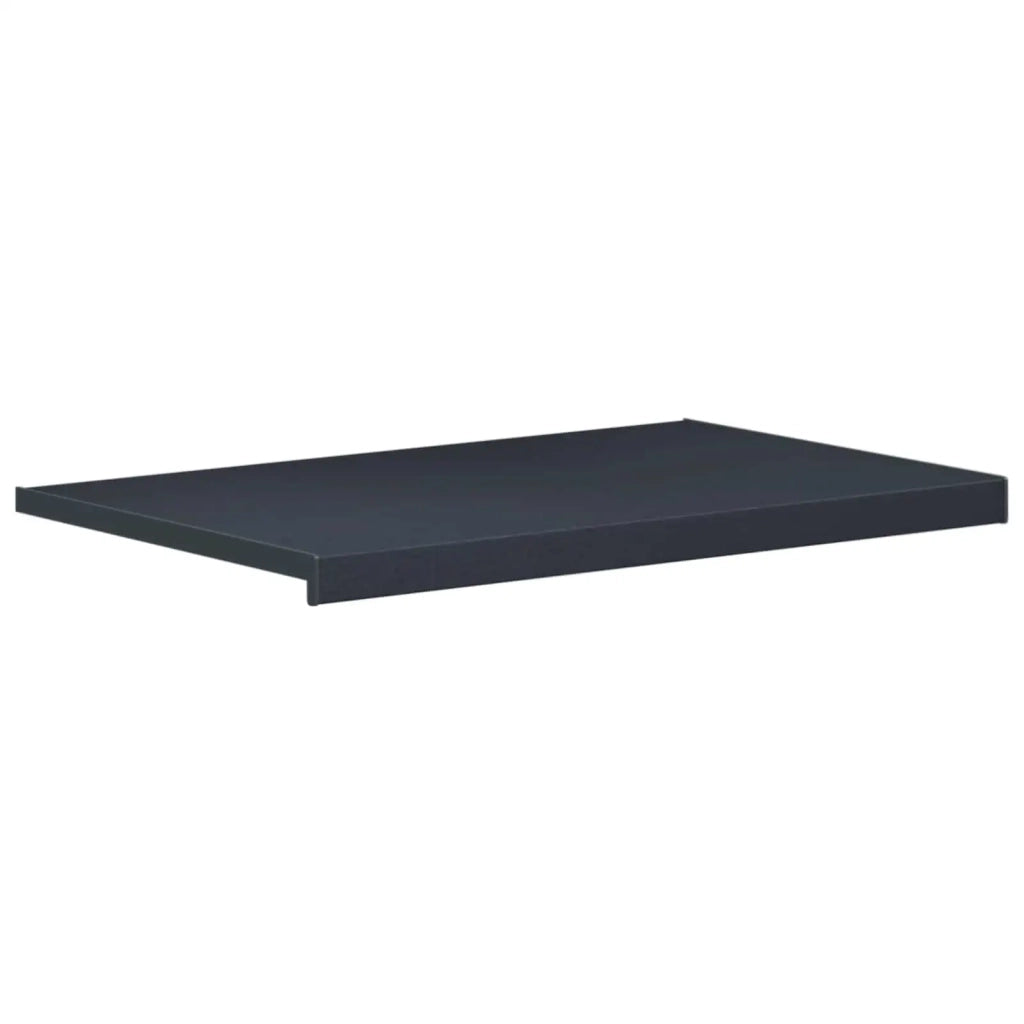 Soglia della Finestra Antracite con Venature del Legno PVC