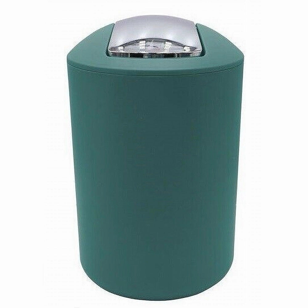 Trade Shop - Pattumiera Cestino Secchio Rifiuti Gettacarte Accessori Arredo Bagno Verde 69989 -