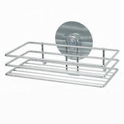 Trade Shop - Mensola Rettangolare Porta Oggetti Da Bagno Montaggio Parete Con Biadesivo 79839 -