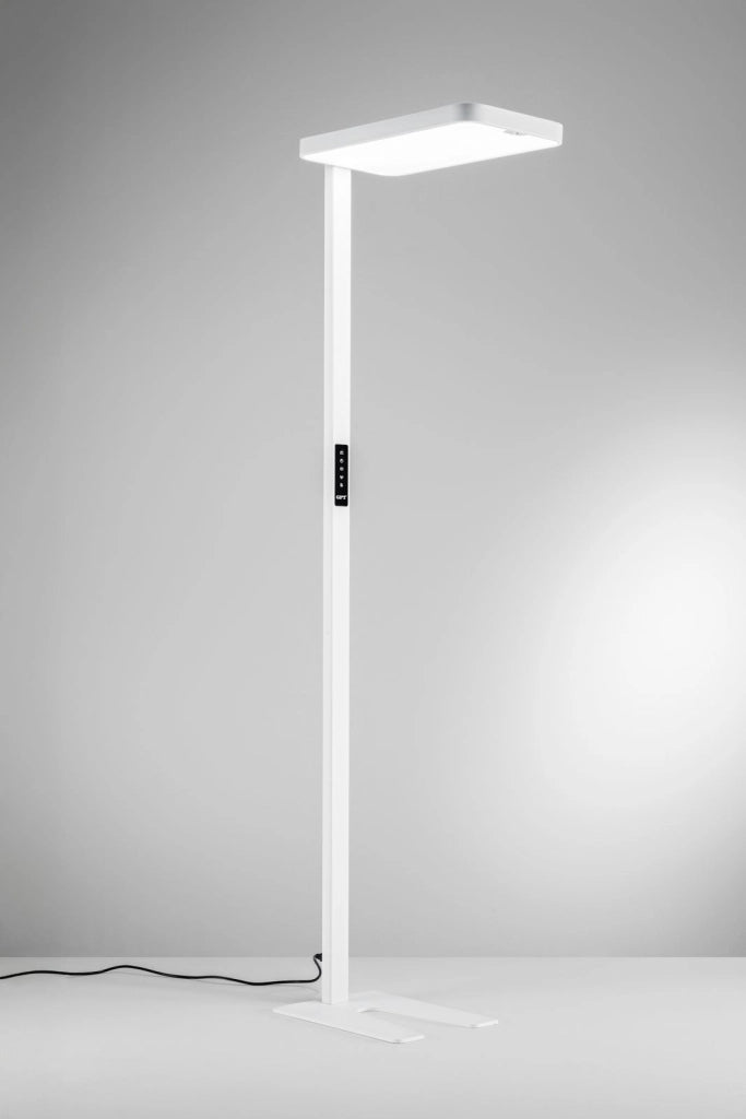 PIANTANA LED STEWART BIANCA CON SENSORE DI LUMINOSITA’ E RADIOCOMANDO 100W IP20