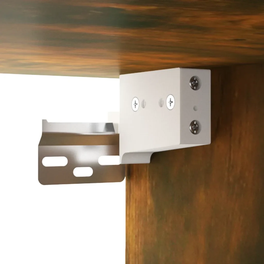 Comodino a Muro Rovere Fumo 35x35x20 cm 817579