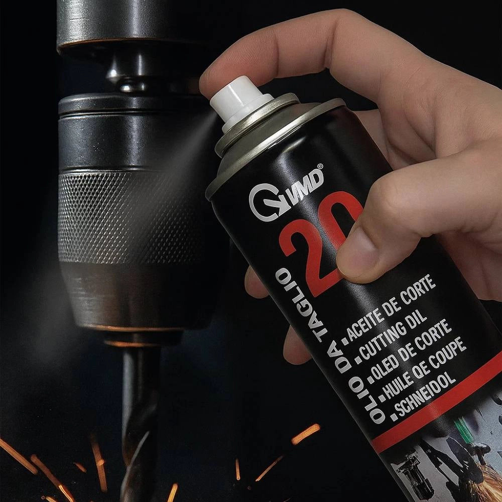 vmd 20 olio da taglio spray 400 ml per lavorazioni meccaniche metalli