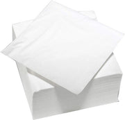 100 serviette di cotone a doppia strato 33 x 33 cm bianca FSC - tovaglie per feste - tovaglie per pranzi tovaglie di carta