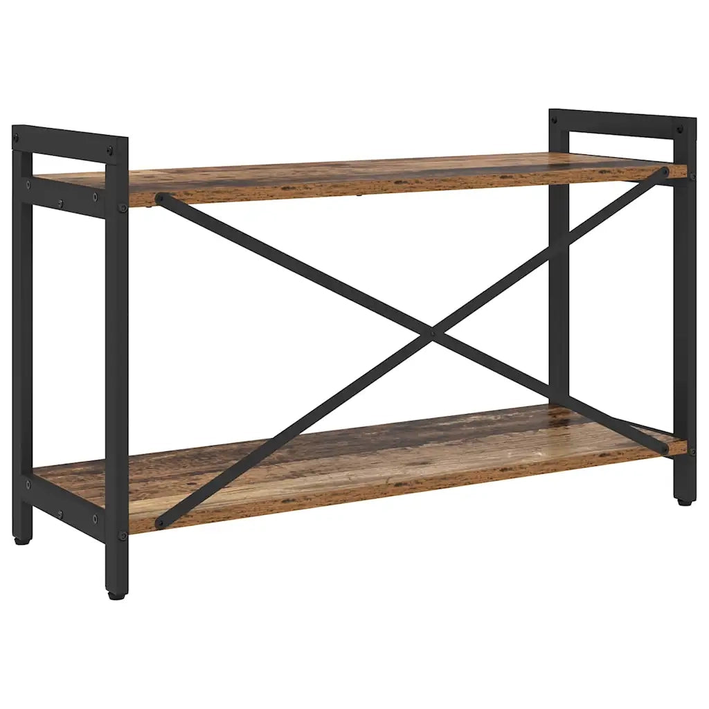 vidaXL Libreria Legno vecchio 80 x 30 x 48.5 cm Legno multistrato