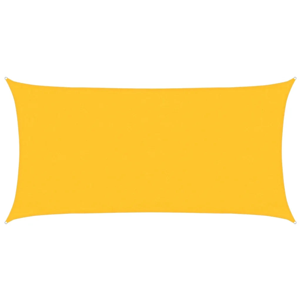 Vela Parasole-Telo Ombra-Vela Ombreggiante 160 g/m2 Gialla 3x6 m in HDPE