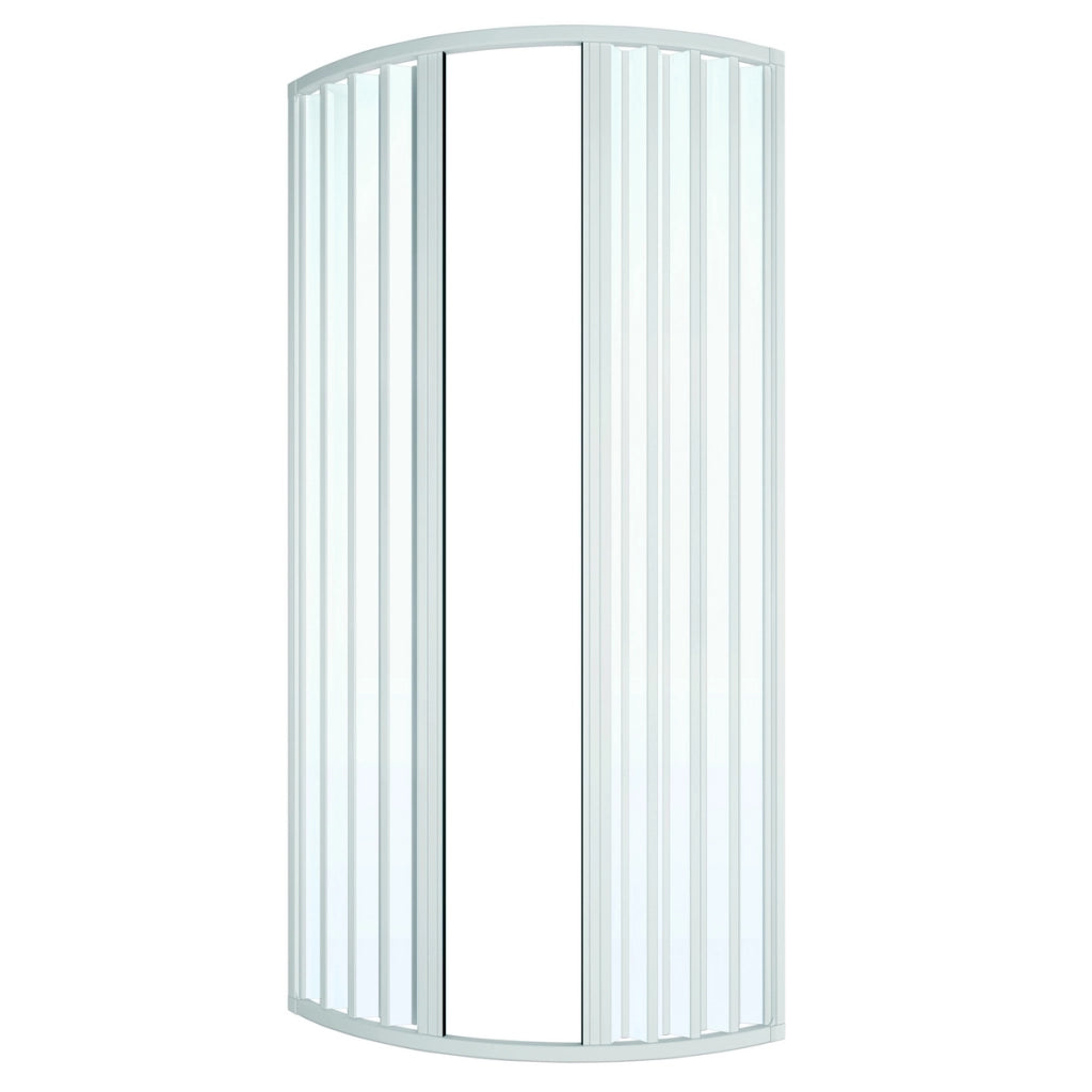 Box doccia circolare a soffietto cm 68-70 apertura laterale