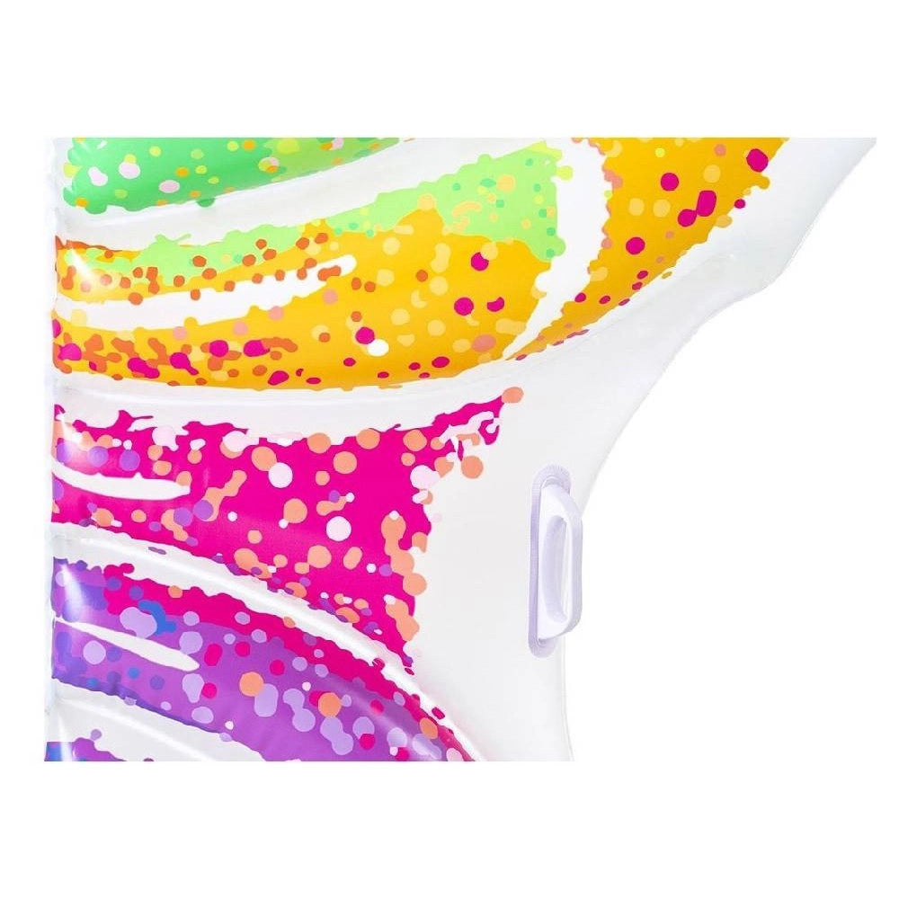 Trade Shop - Materassino Gonfiabile Rainbow Butterfly Farfalla Adulti Piscina Mare Spiaggia -