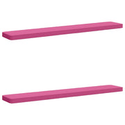 Cuscini per Panchina a 2 Pezzi VUGHT 2 pcs 100% Poliestere Rosa 950927