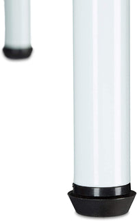 Appendiabiti asta appendiabiti porta scarpe stivali 2 scomparti 60 cm in metallo bianco 13_0002134_3