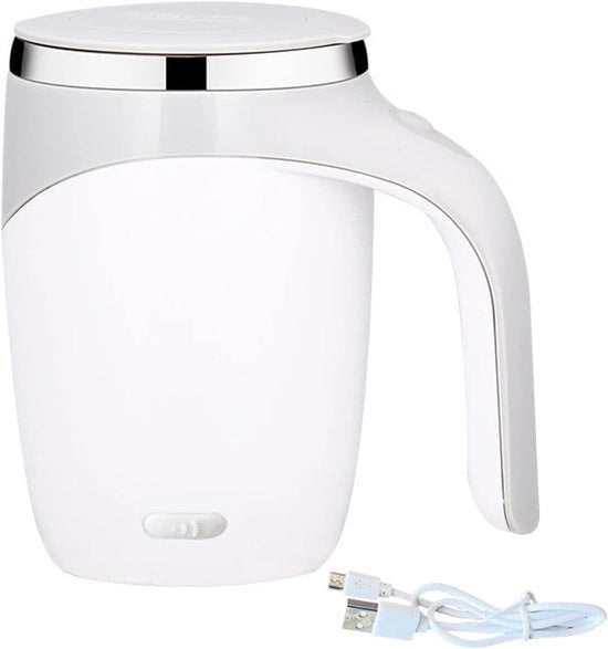 Tazza Automatica da Caffè 380ml - Mescolamento Magnetico Automatico - Tazza che si Mescola da Solo - Tazza Rotante - Ufficio Casa Viaggio - Caffè Latte