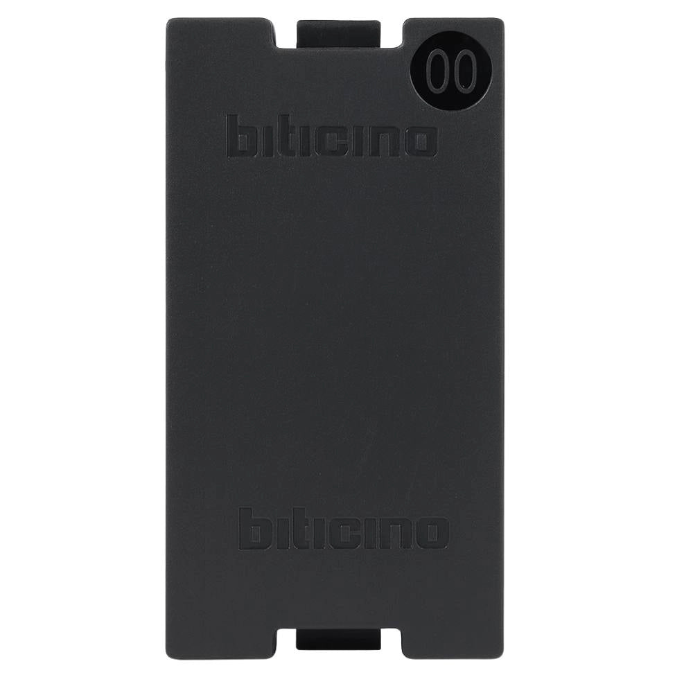 Falso polo 1 modulo bticino living now k4950 nero