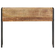 Fioriera-Vaso-Contenitore per Piante 90x20x68 cm in Legno di Mango Grezzo