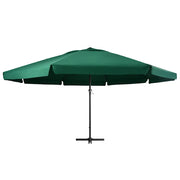 Ombrello | Parasolne da Giardino con Palo in Alluminio 600 cm Verde