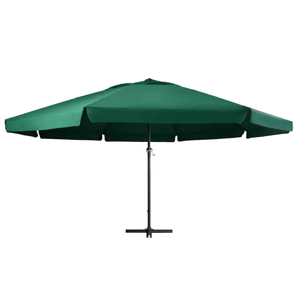 Ombrello | Parasolne da Giardino con Palo in Alluminio 600 cm Verde