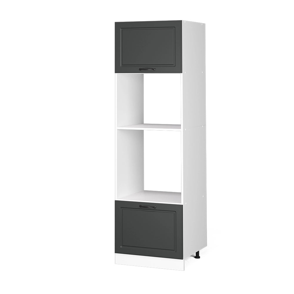 Vicco Set mobili bagno Antracite casa di campagna 60 cm