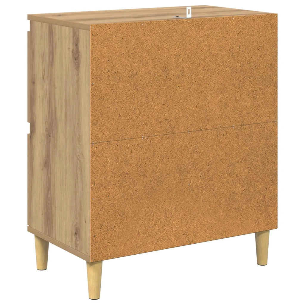 Credenza Rovere artigianale 60 x 35 x 70 cm Legno multistrato