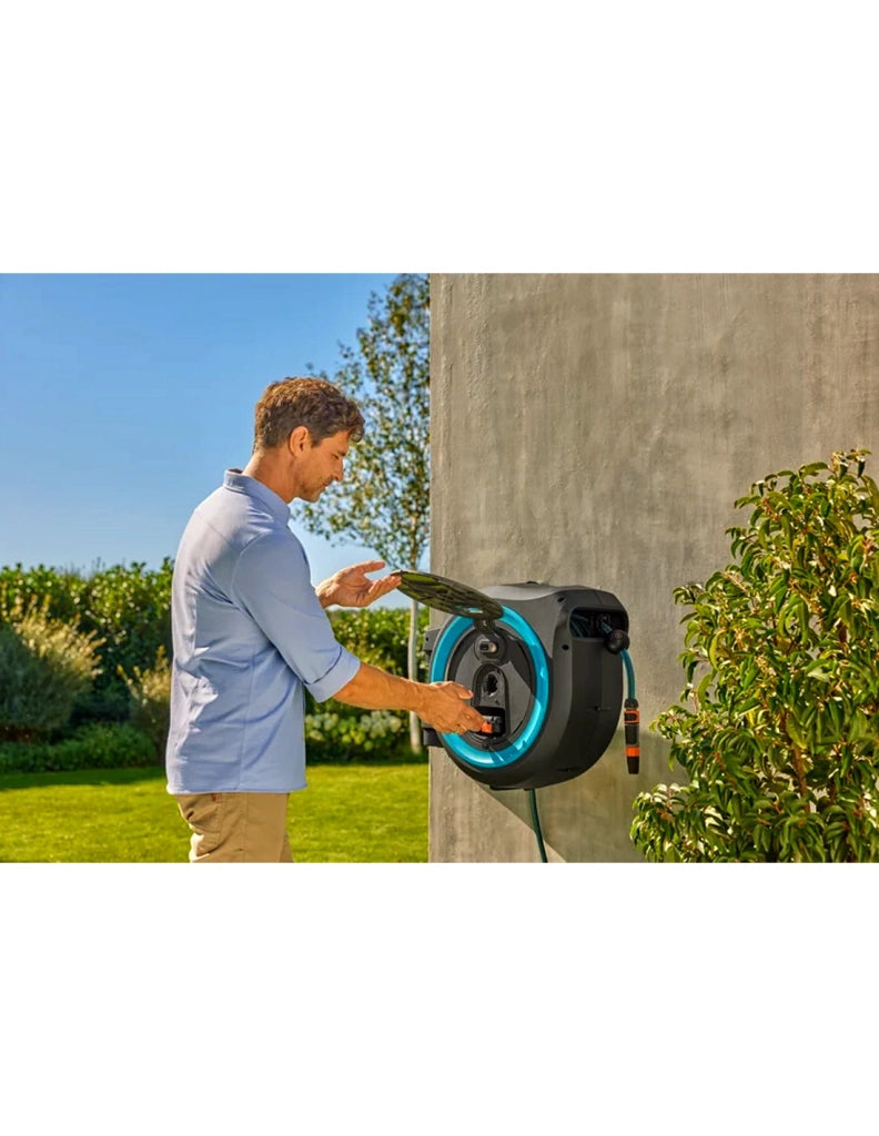 Avvolgitubo a parete alimentazione a batteria GARDENA RollUp XXL (40 m)