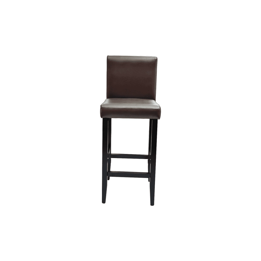 Sgabelli da Bar 4 pz Marrone Scuro in Similpelle cod mxl 69478