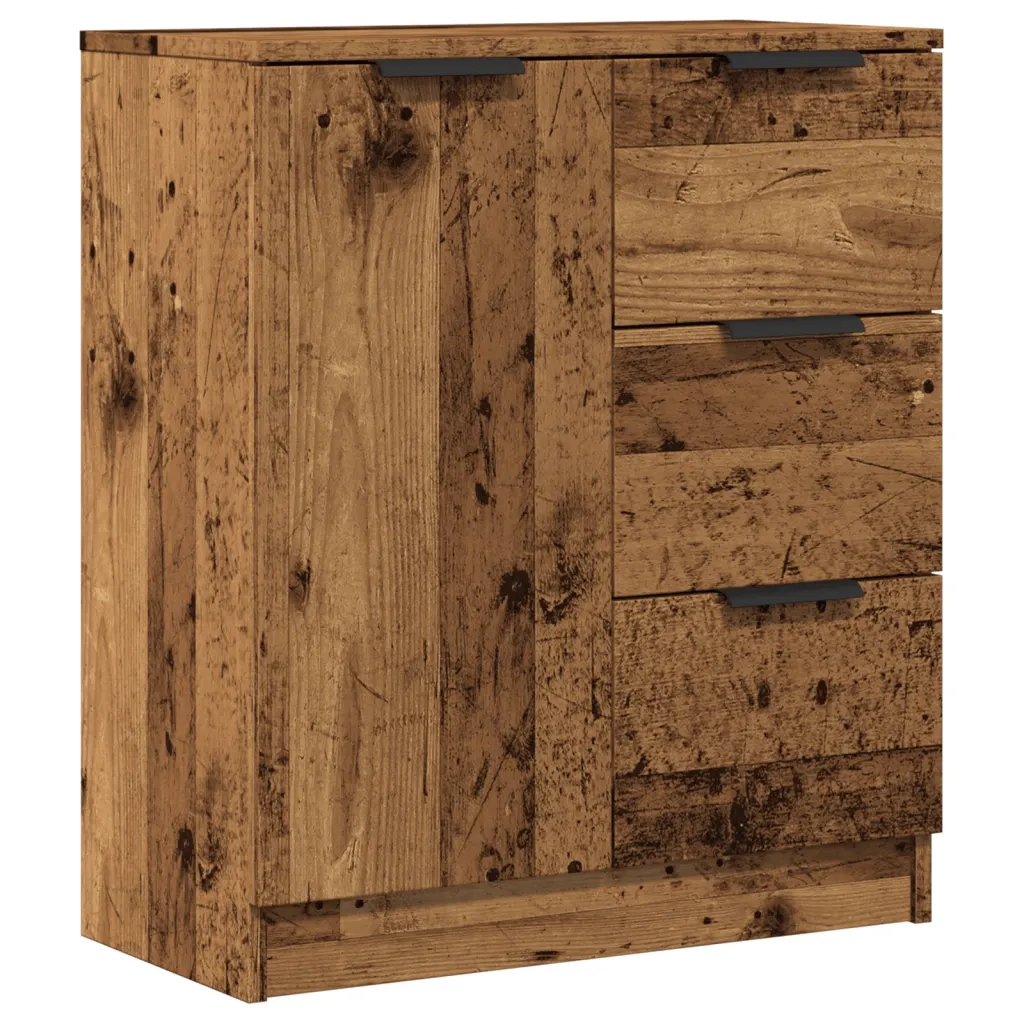 Credenza-Buffet-Armadio da cucina Legno Antico 60x30x70 cm in Truciolato 441058