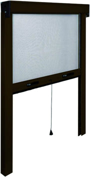 ZANZARIERA VERTICALE IN KIT col. Marrone (RAL 8017) cm.100x240
