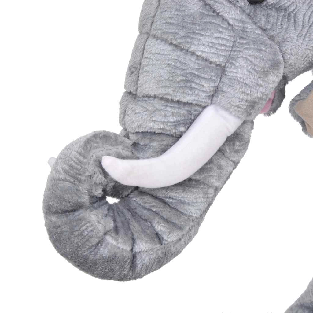 Elefante in Peluche in Piedi Grigio XXLcod mxl 105391