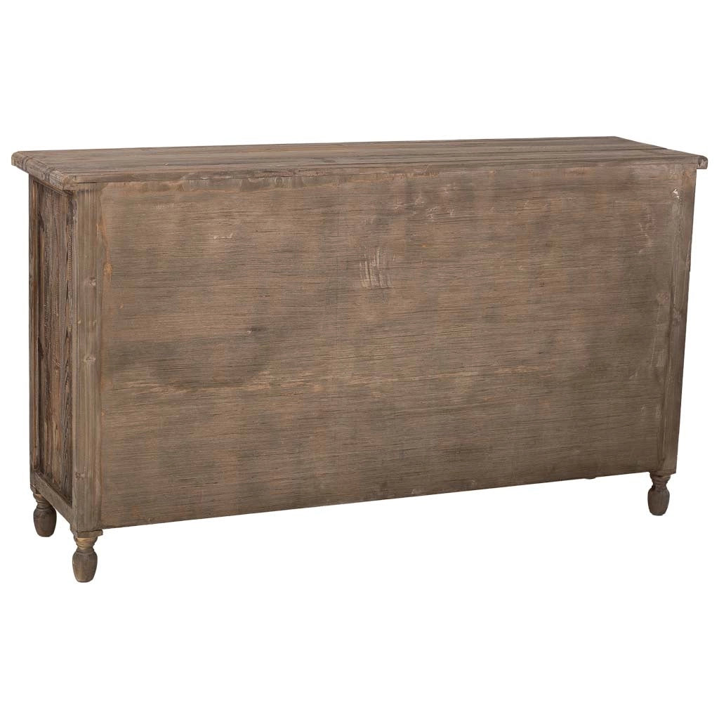 Credenza in legno con 4 ante e 1 cassetto 150x40x84