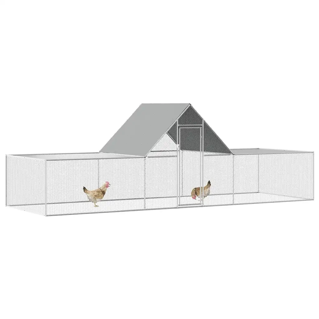 Pollaio 6x2x2 m in Acciaio Zincato cod mxl 51932