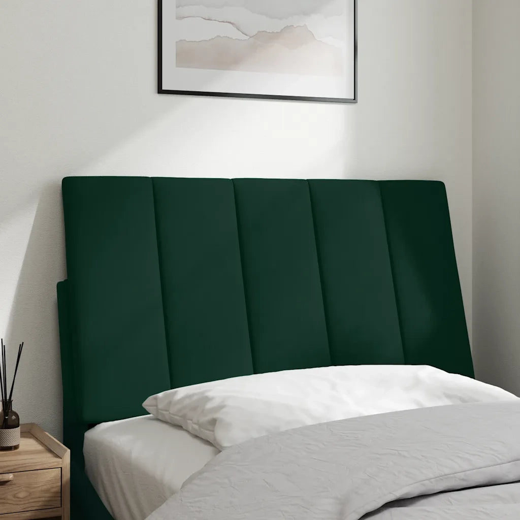 Cuscino Testiera Verde Scuro 80 cm in Vellutocod mxl 88369