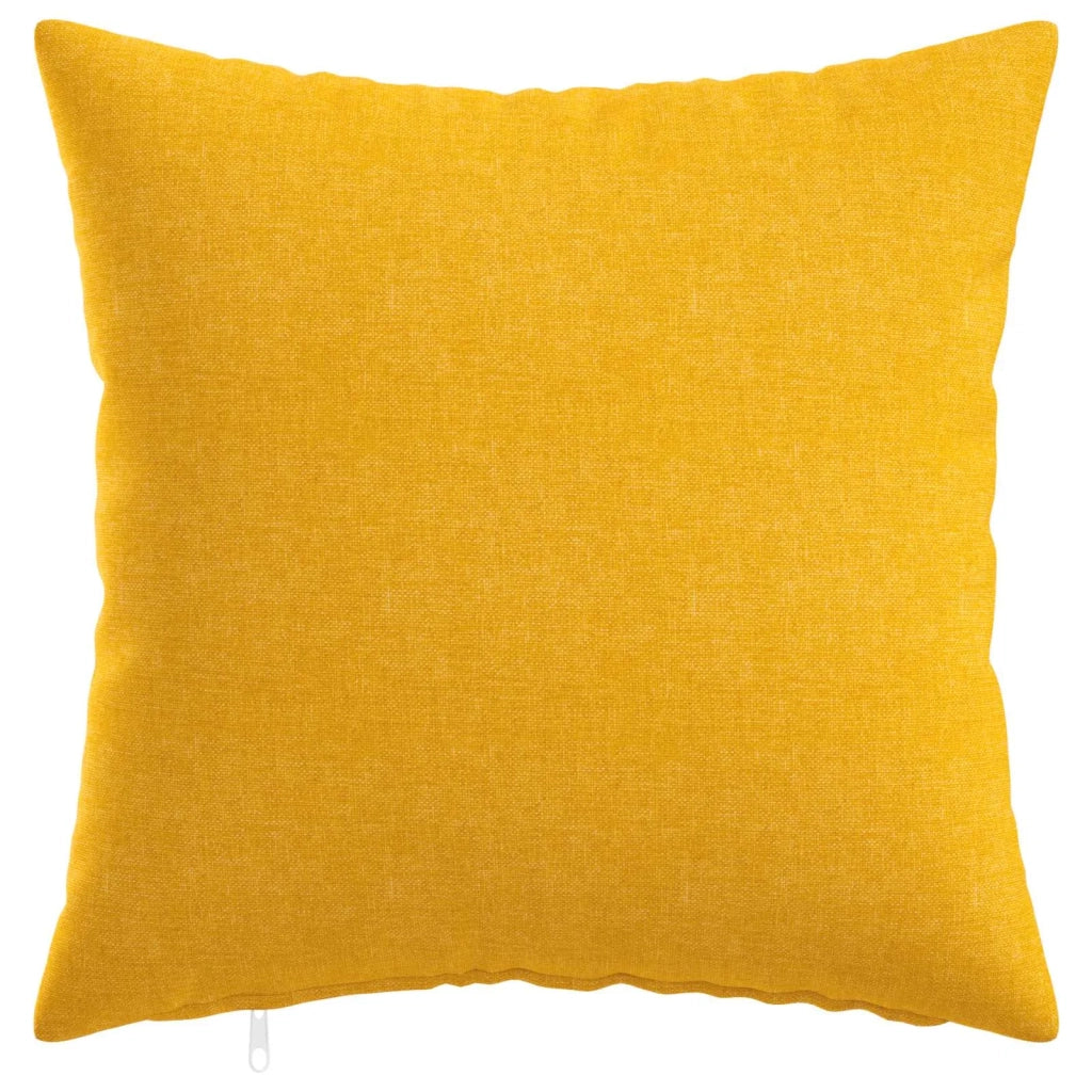 Federa 12 pz HEERLEN Giallo Chiaro 50 x 50 cm Tessuto 910767