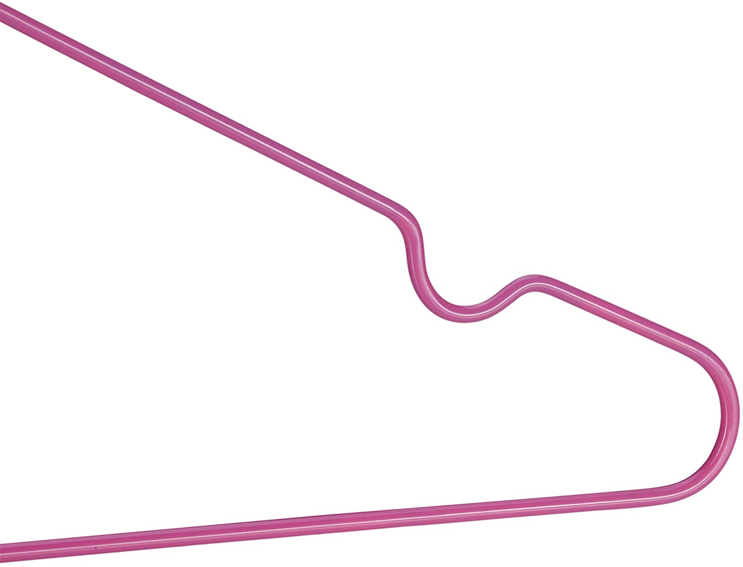 Set di 20 grucce per bambini con rivestimento in PVC rosa 13_0002487