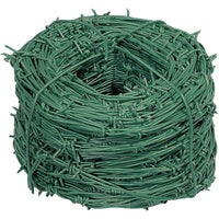 FILO SPINATO ZINCATO PLASTIFICATO VERDE RECINZIONE RETE METALLICA 100mt VERDELOOK 429