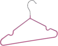 Set di 20 grucce per bambini con rivestimento in PVC rosa 13_0002487