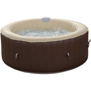 Vasca Spa Idromassaggio Gonfiabile Ispa Con Tappetino E Accessori - 4 Persone